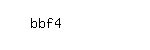 Captcha: bbf4